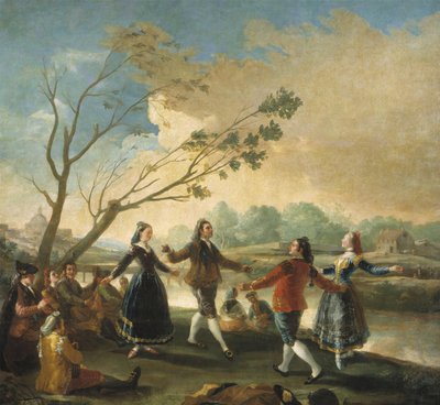 Dance by the Banks of the Manzanares by Francisco de Goya